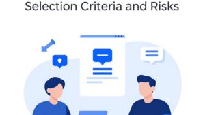 Концептуальная иллюстрация процесса подбора CTO с анализом рисков и критериев от агентства Персонал Вертекс